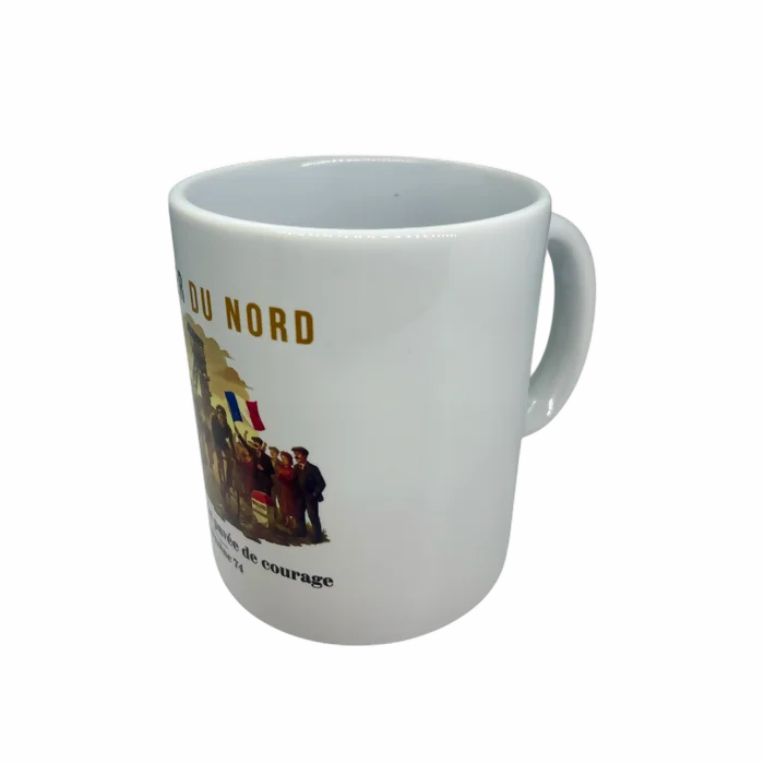 Mug en céramique kerozene74 vu de profil