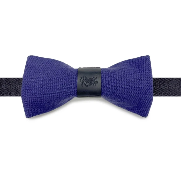 Nœud papillon Le Teinturier en chambre à air et textile revalorisé