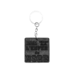 Porte clé en chambre à air upcyclée