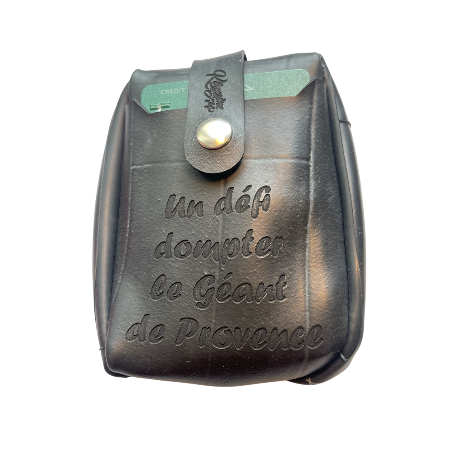 Porte cartes Nénette MONT-VENTOUX verso en chambre à air upclyclée